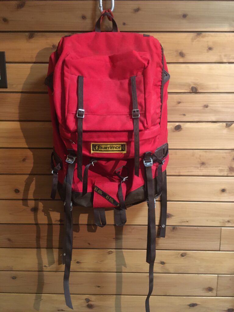 カリマーのザック．ジョーブラウンⅢ