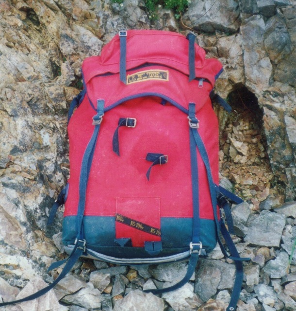 カリマーのザック．ジョーブラウンⅢ