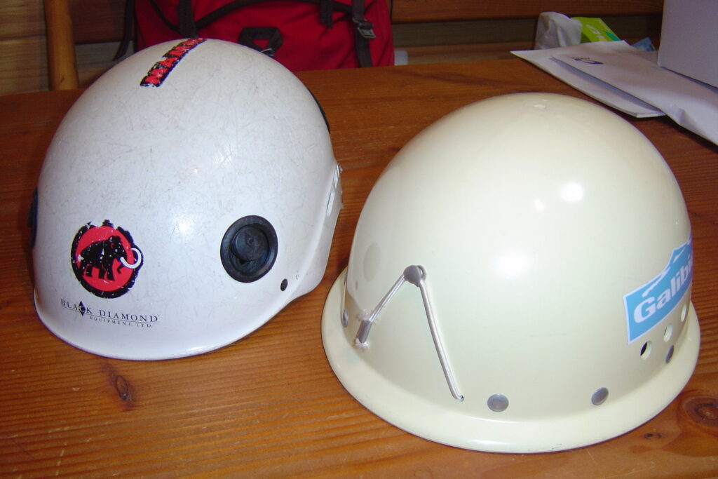 ガリビエールのヘルメット