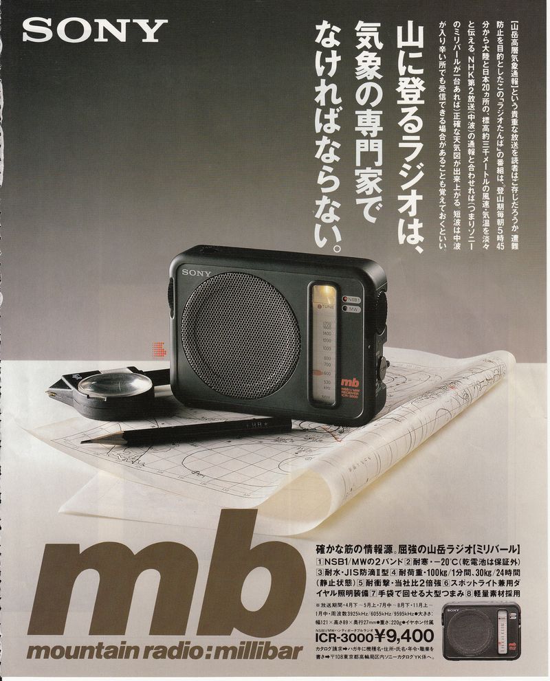 SONY ミリバール