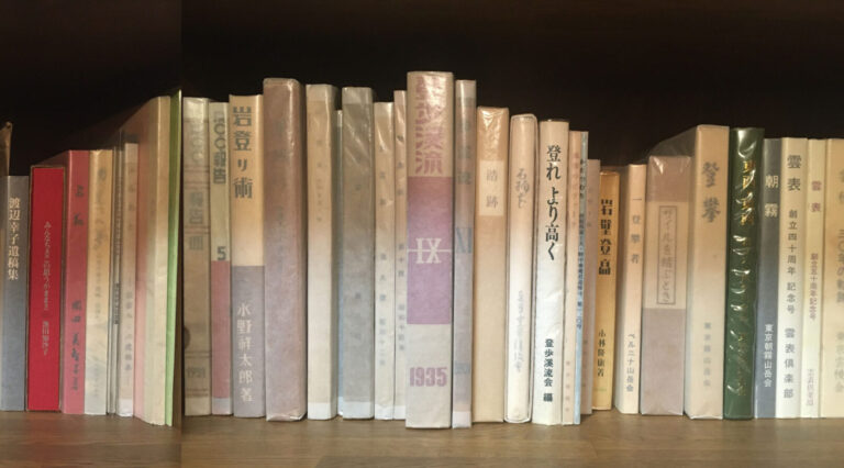 僕の部屋の山の本棚